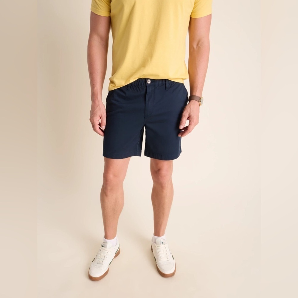chubbies The Armadas 7" Original Stretch Twill Navy Blue Shorts Size XXL